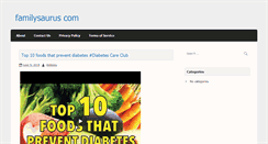 Desktop Screenshot of familysaurus.com